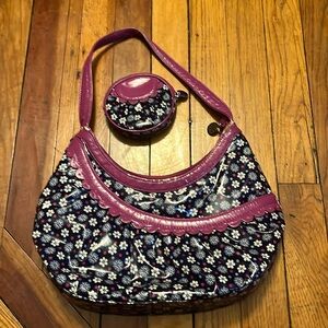 Vera Bradley purse and change purse.